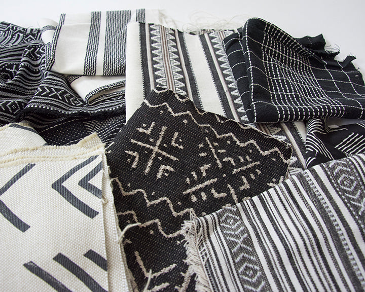 Fabric Bundle: Black & White #2