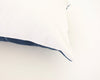 Indigo African Mud Cloth Extra Long Lumbar Pillow - 14x36 #61