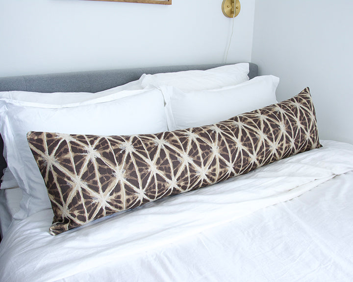 Inola Teak Extra Long Lumbar Pillow Case -14x50 (FINAL SALE)