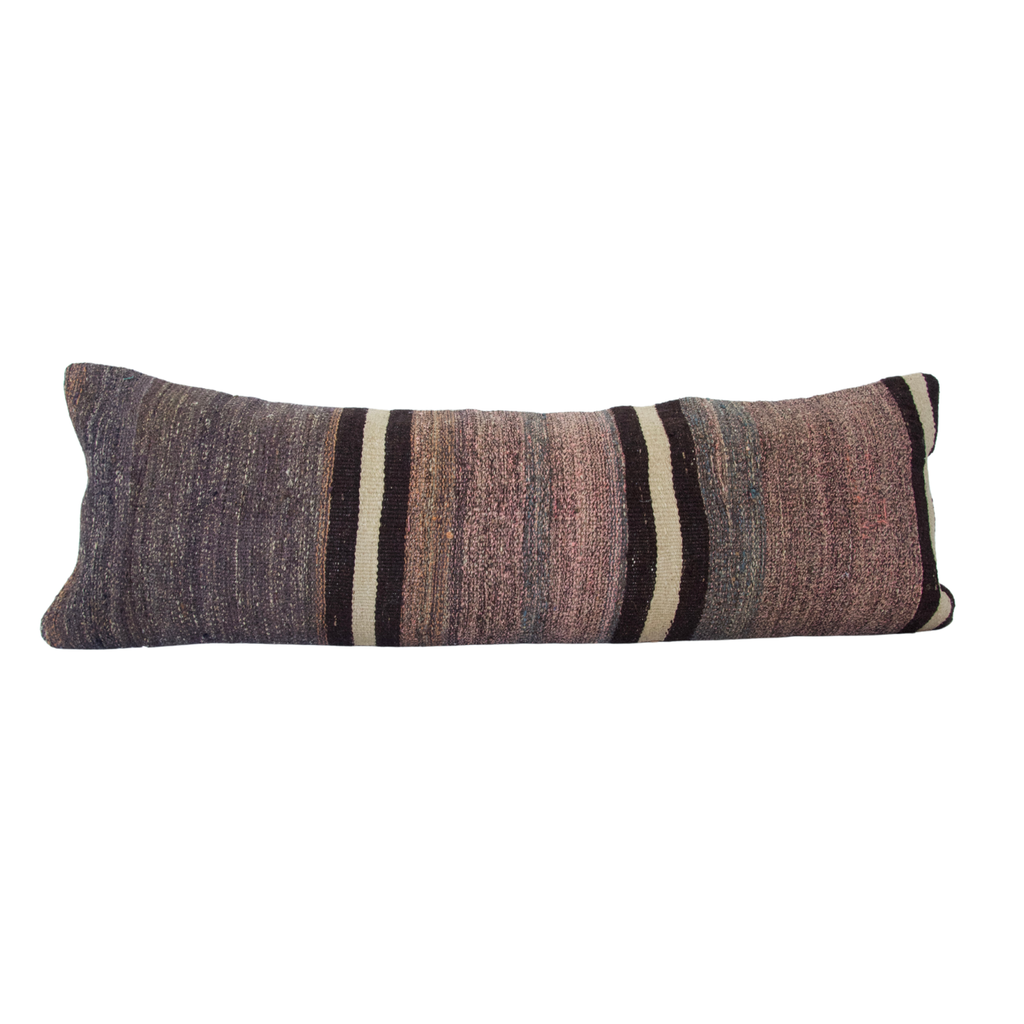 Kilim Extra Long Lumbar Pillow #11 - 14x36 pillow