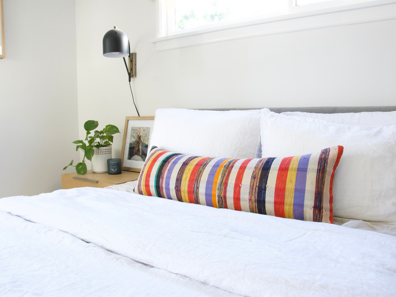 Kilim Extra Long Lumbar Pillow #6 - 14x36
