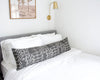 Kona Mud Cloth Pattern Extra Long Lumbar Pillow Case - 14x50