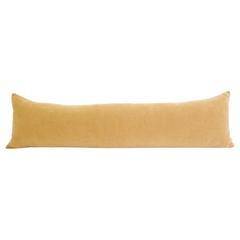 Mustard Extra Long Lumbar Pillow Case - 14x50 pillow