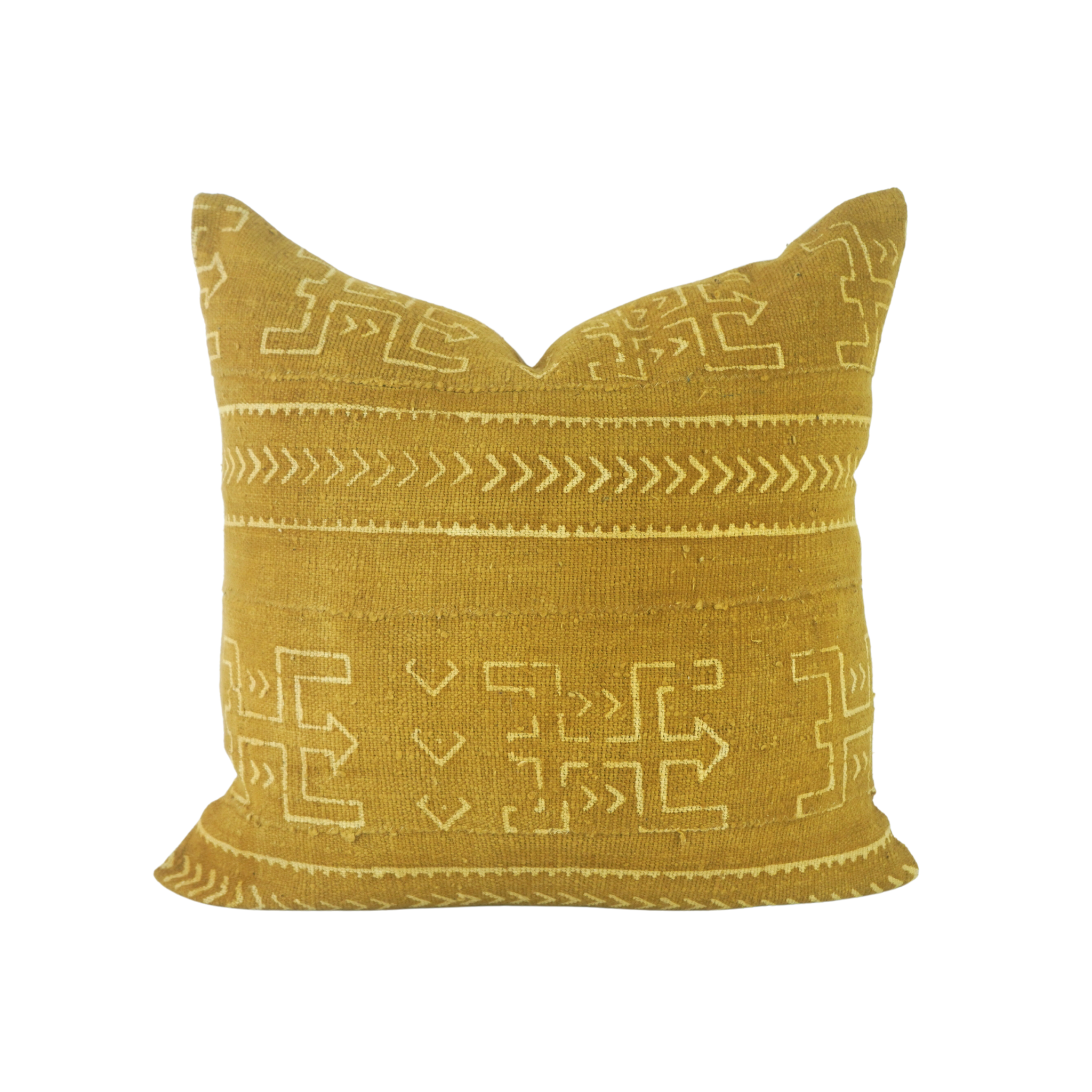 Mustard Tribal Mud Cloth Homies