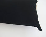 Naga Tribal Extra Long Lumbar Pillow - Black, Red & Yellow - 14x50