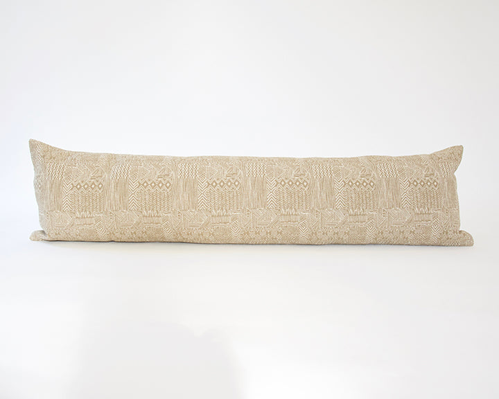 Natural, Safari Extra Long Lumbar Pillow - 14x50
