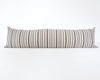 Neutral Pebble Striped Extra Long Lumbar Pillow - 14x50