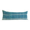 Ocean Blue Bhujodi Extra Long Lumbar Pillow - 14x36 pillow