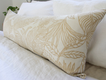Phoenix Palm Extra Long Lumbar Pillow (Reverse) - 14x36