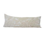 Phoenix Palm Extra Long Lumbar Pillow (Reverse) - 14x36 pillow