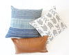 Printed Chevron - Black + Off White Accent Pillow Case - 22x22