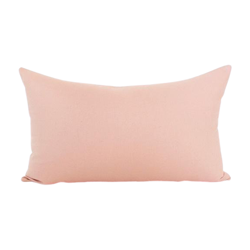 Pink Lumbar Case - 14x22 pillow
