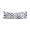 Progressive Woven Blues pillow