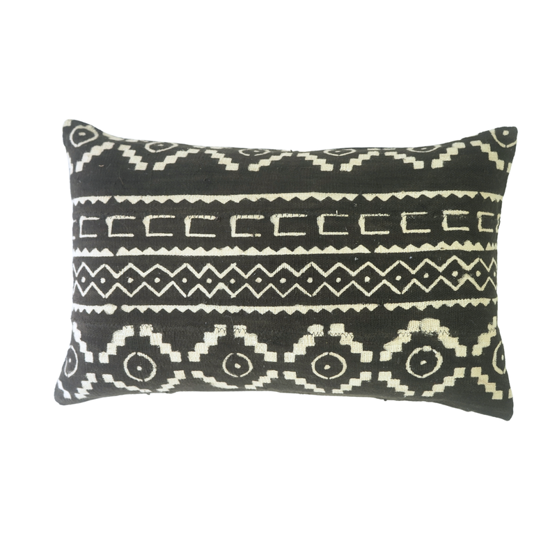Samba Vintage Mud Cloth pillow