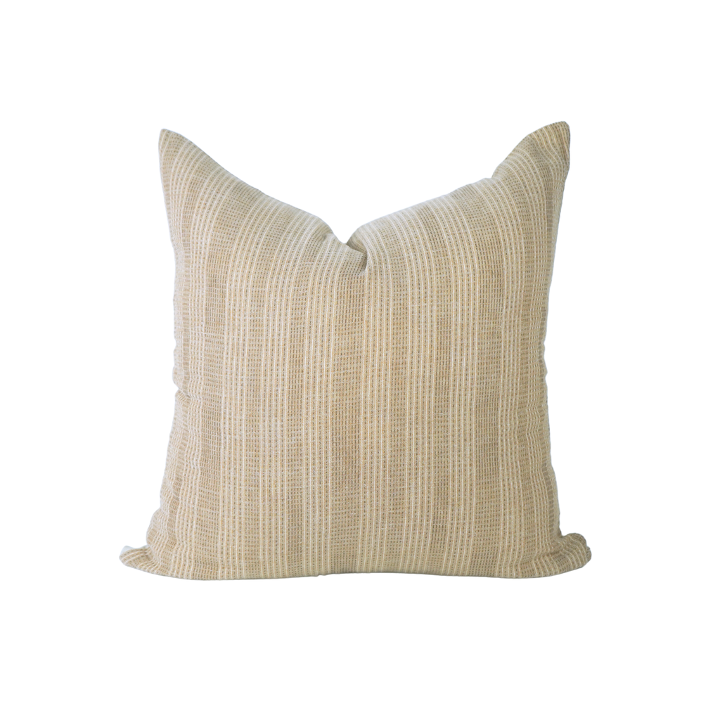 Woven Sandy Brown pillow