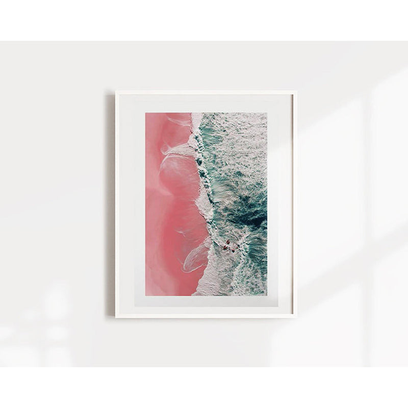 Sea of Love II Art Print pillow