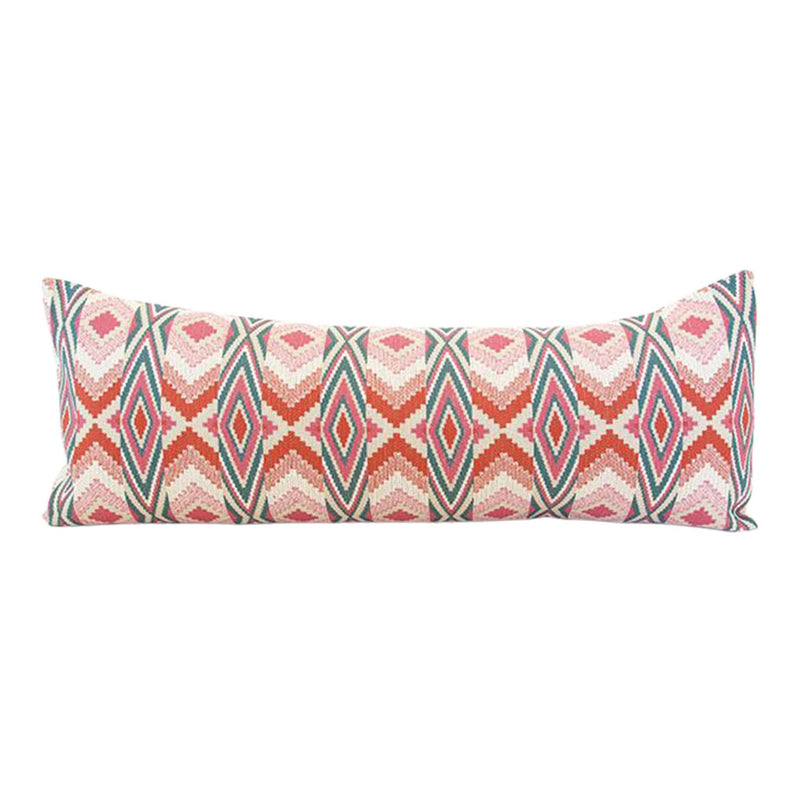 Snake River Blossom Extra Long Lumbar Pillow - 14x36 pillow