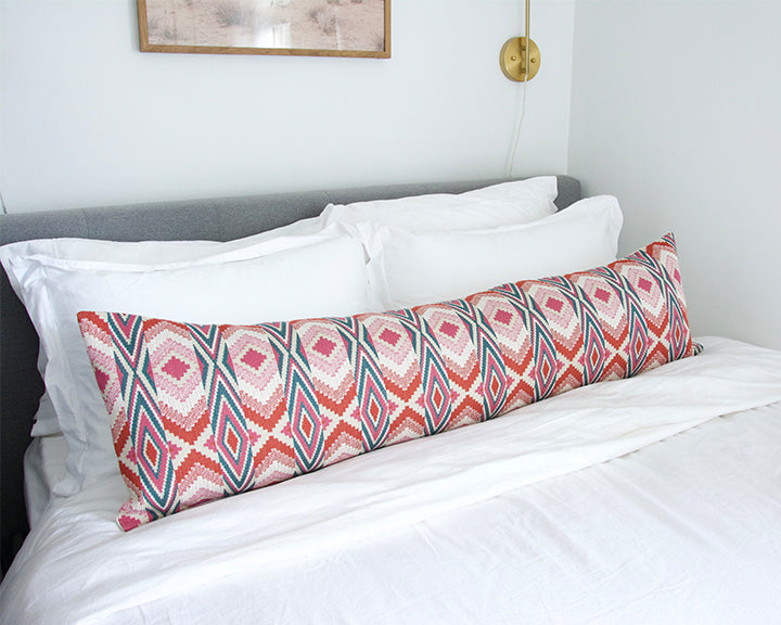 Snake River Blossom Extra Long Lumbar Pillow - 14x50