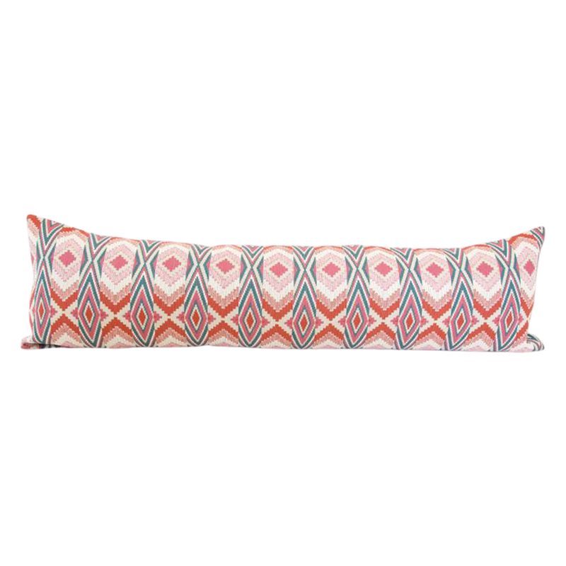Snake River Blossom Extra Long Lumbar Pillow - 14x50 pillow