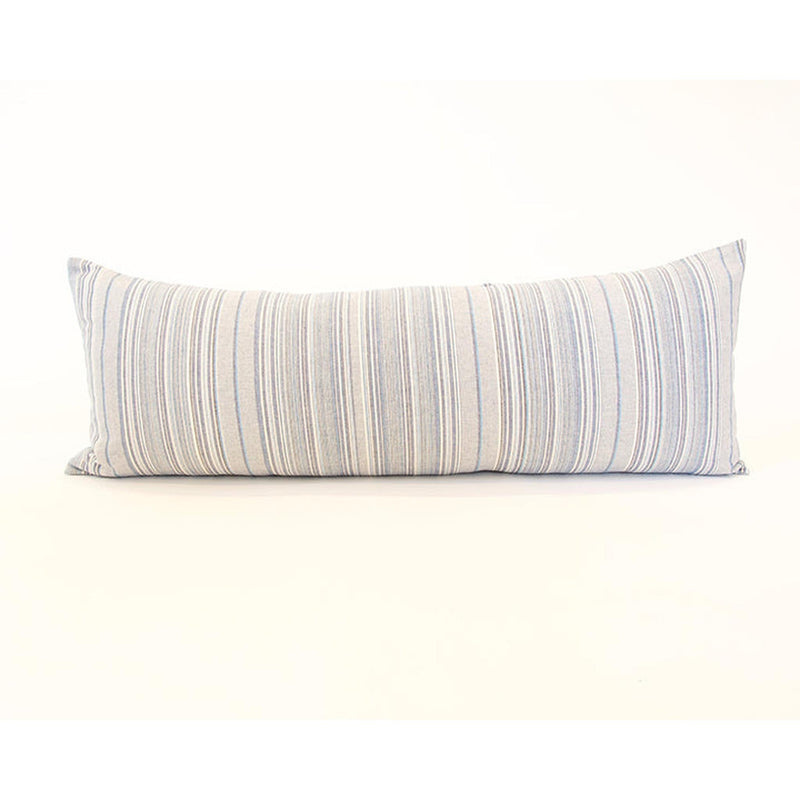 Soft Blues Extra Long Lumbar Pillow - 14x36 pillow
