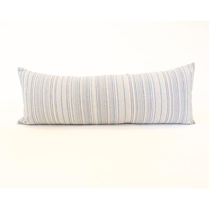 Soft Blues Extra Long Lumbar Pillow - 14x36
