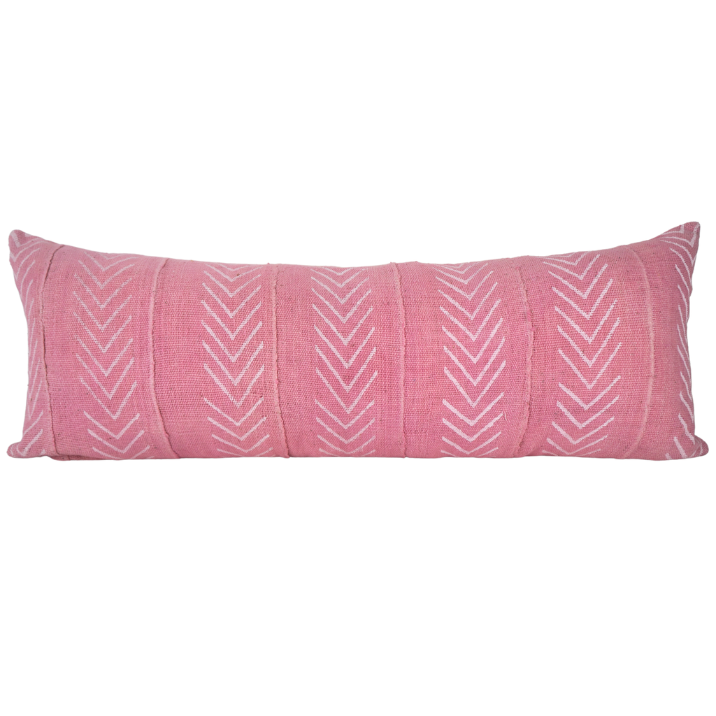 Soft Pink Mud Cloth pillow