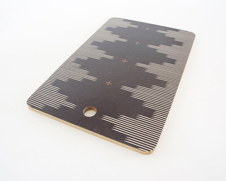 Southwestern Minimalist Black & White Cutting Board (FINAL SALE)
