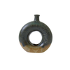 Stoneware Decorative Open View Circle Vase pillow