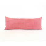Vintage Pink Hmong Extra Long Lumbar  - 14x36 #16 pillow