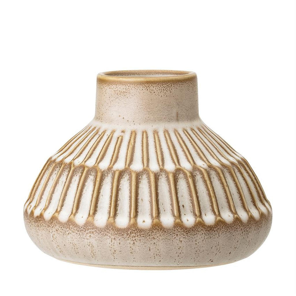 Neutral Stoneware Vase pillow