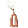 Stoneware Decorative Open View Oval Vase pillow