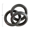 Marble Circle Chain, Black